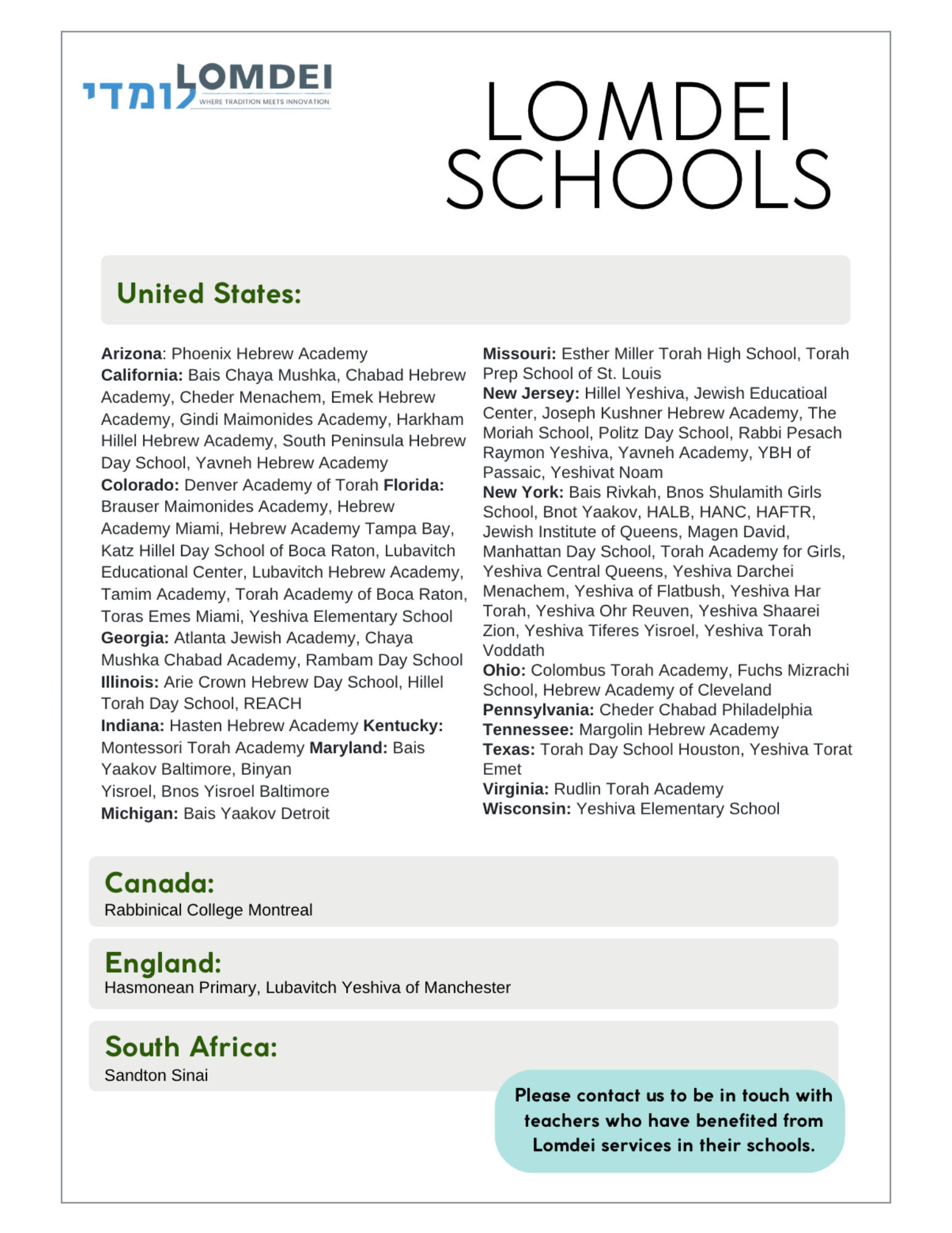 Lomdei Schools Thumbnail