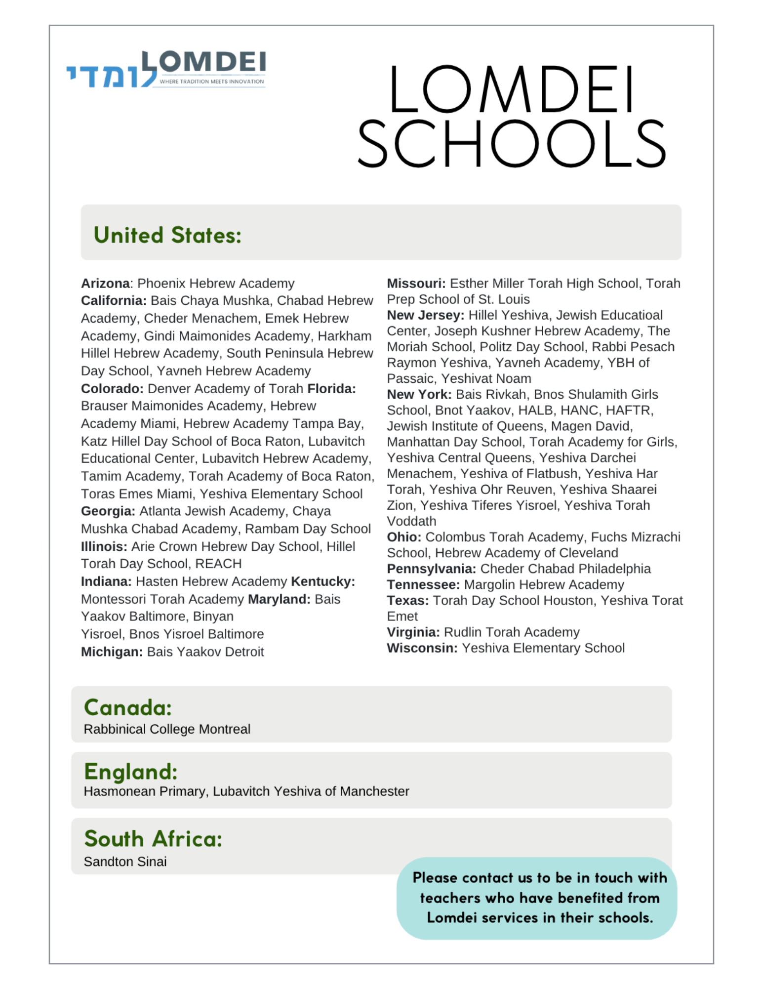 Lomdei Schools Thumbnail